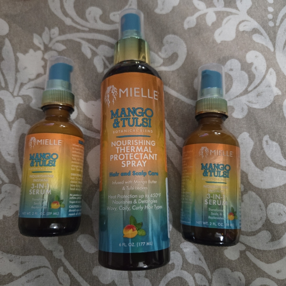 Mielle Mango & Tulsi Hair Care Set